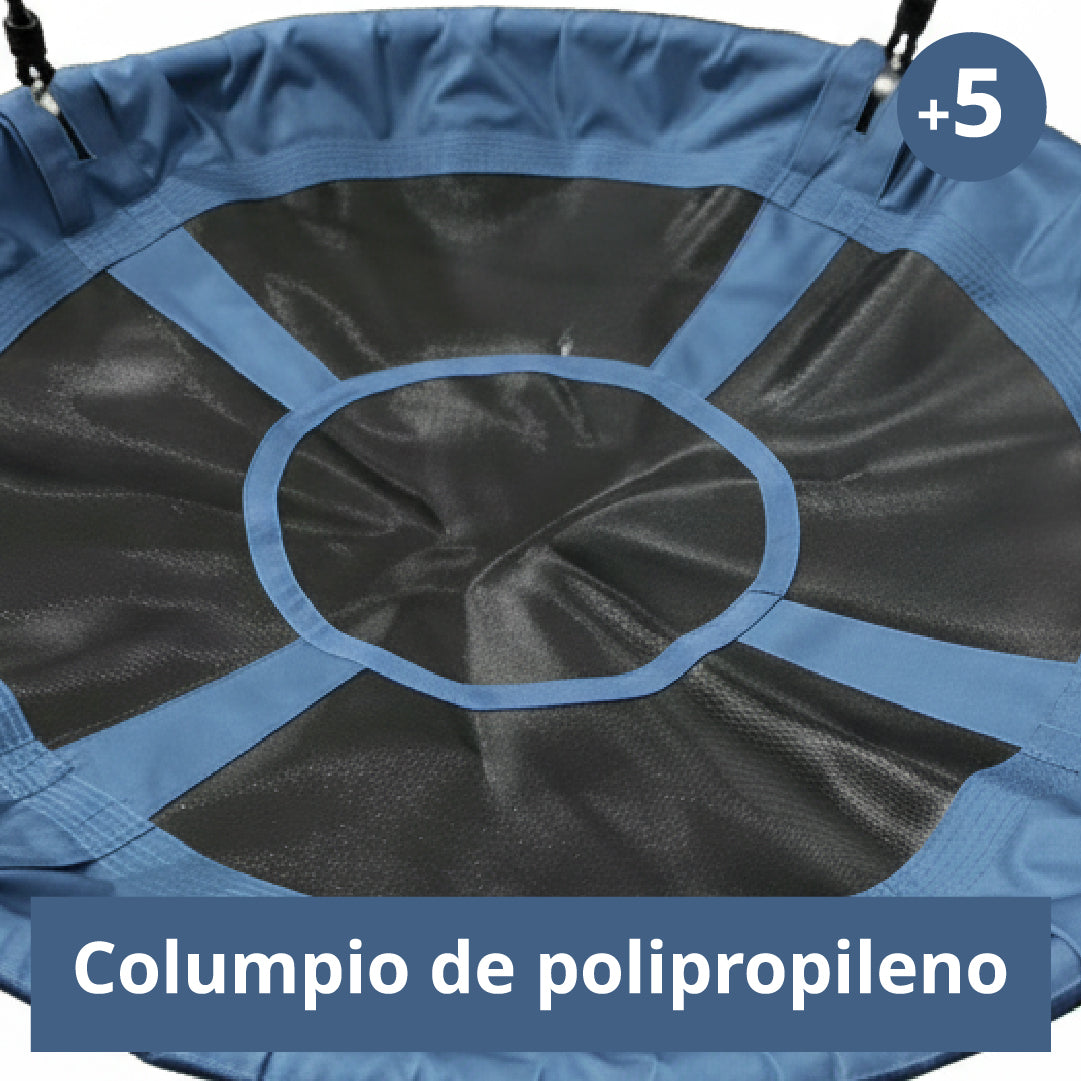 Columpio Exterior Round Azul 100 cm Sensorial SunnyYard 1 un