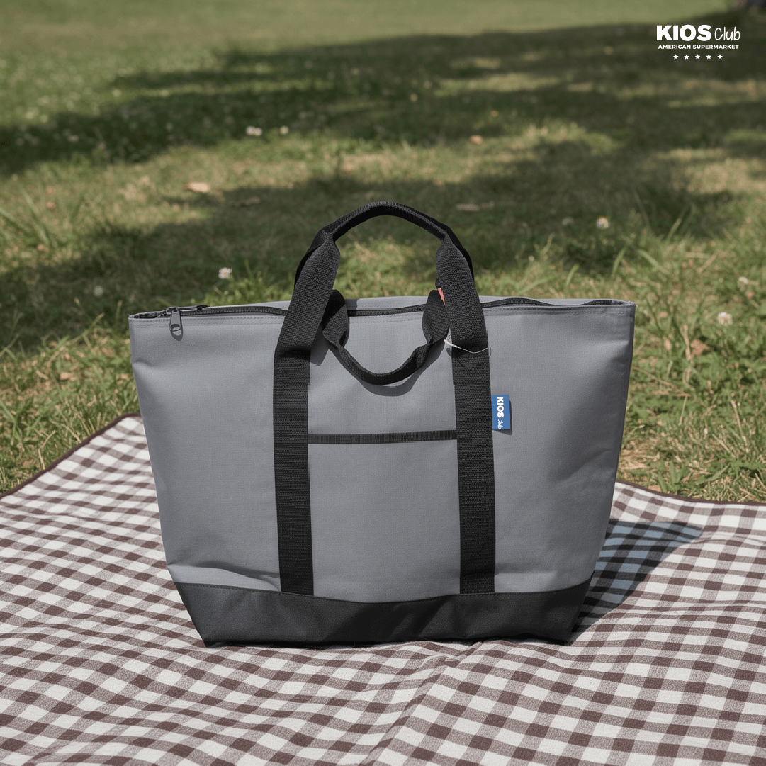 Bolso Cooler Gris 17.5 L KiosClub 1 un