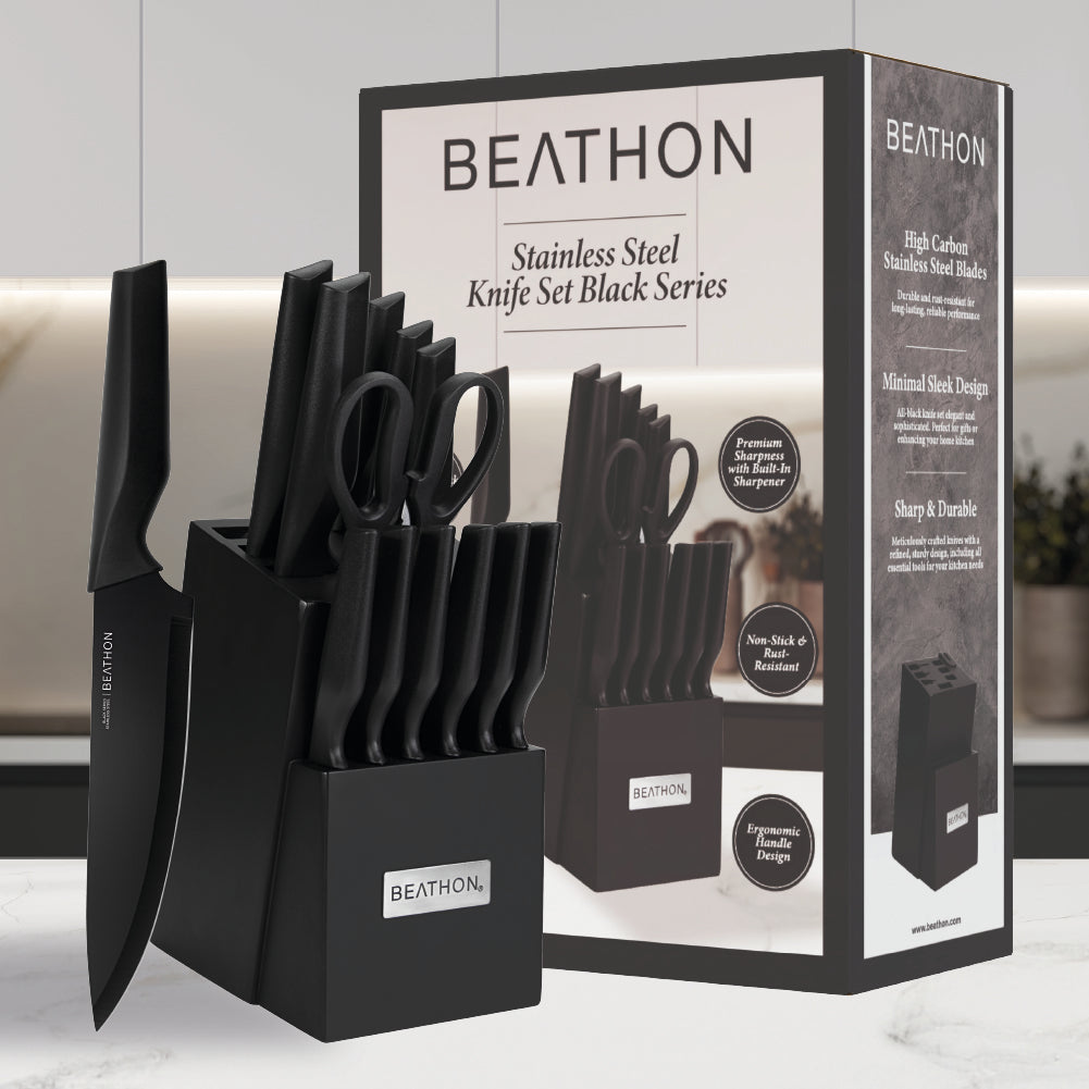 Set 14 Cuchillos Black Series Beathon 1 un