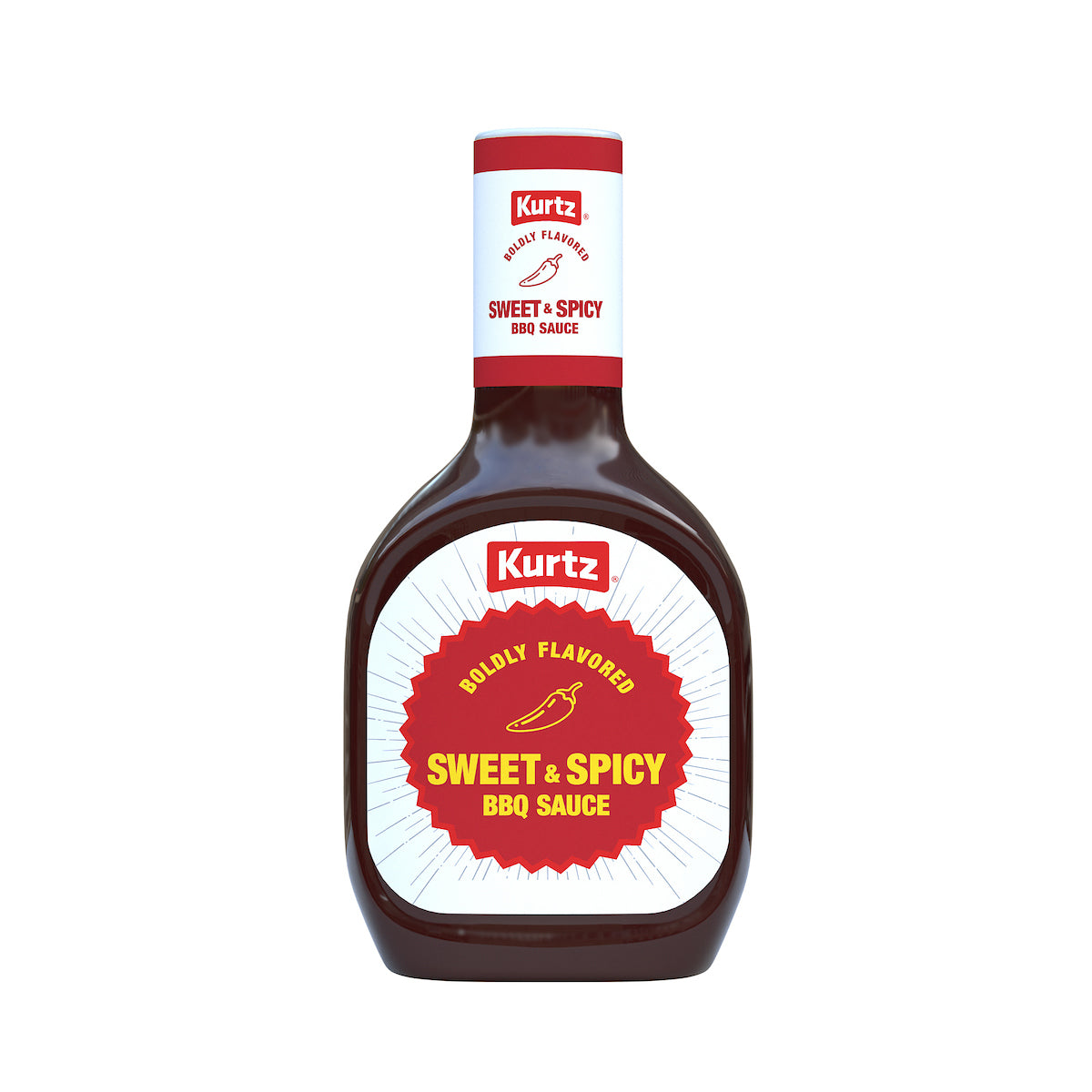 Salsa BBQ Sweet & Spicy Kurtz 510 g