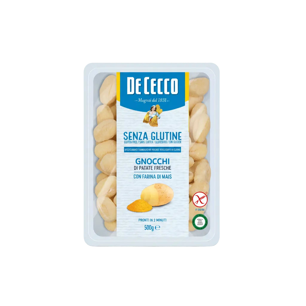 Gnocchi de papa Sin Harina de Trigo De Cecco 500 g
