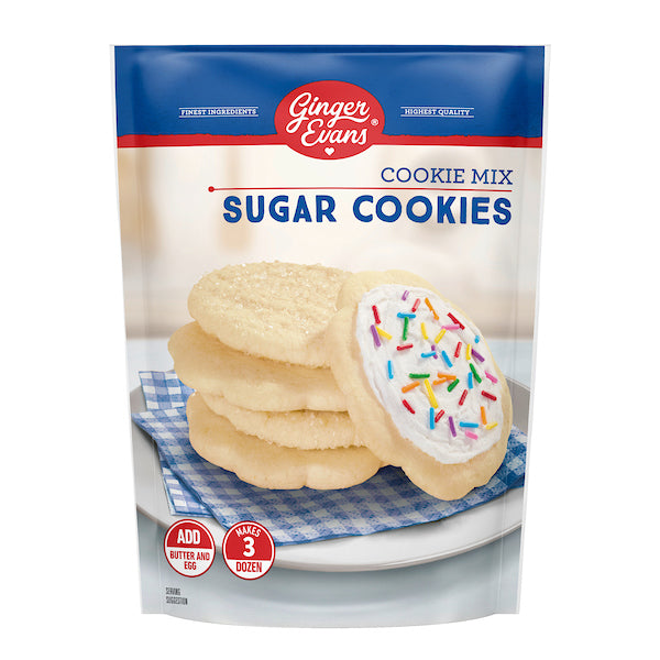 Mezcla para Galletas de Azúcar Ginger Evans 496 g