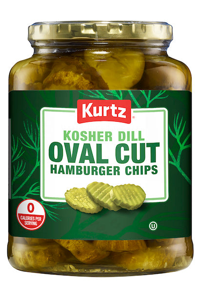 Pepinillos Corte Ovalado Dill Kurtz 946 ml