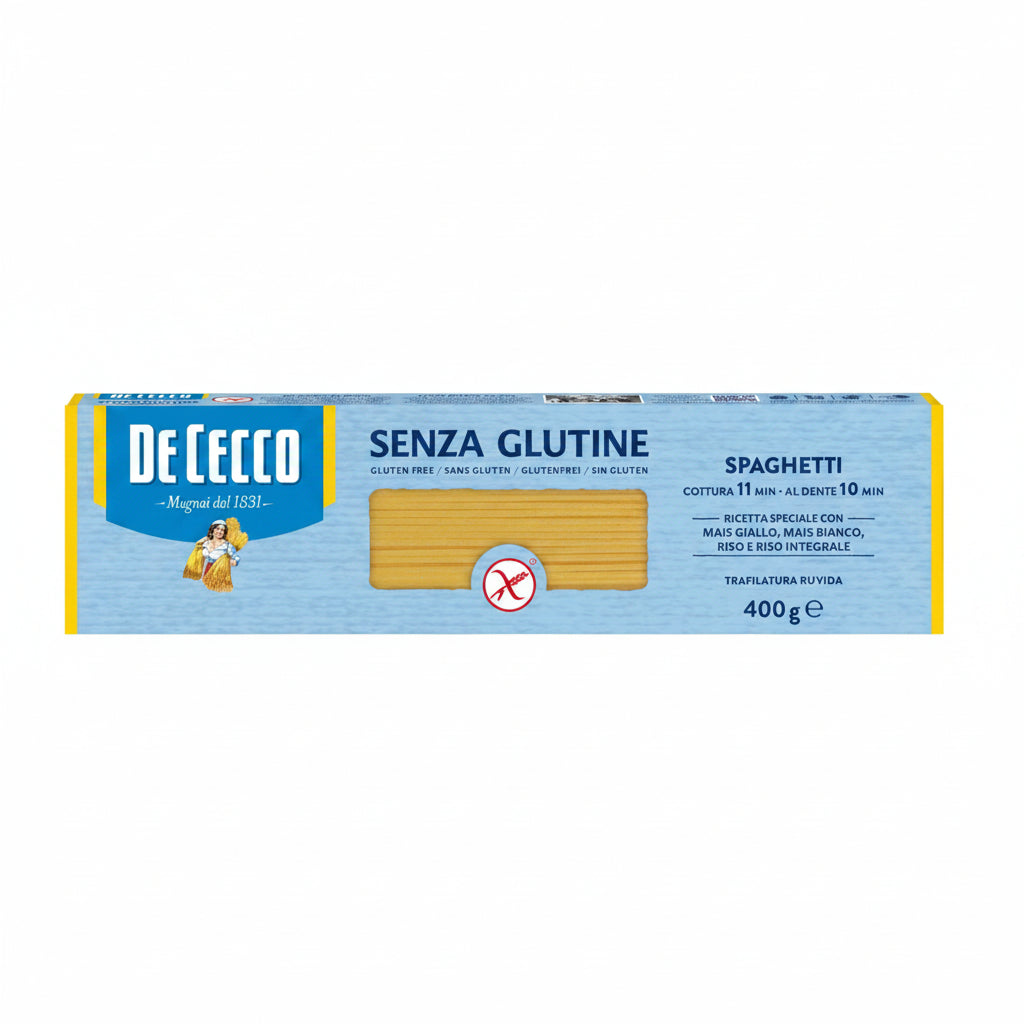 Pasta Spaguetti Sin Harina de Trigo De Cecco 400 g