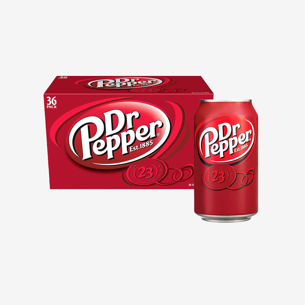Bebida Lata Dr. Pepper 36 un x 355 ml