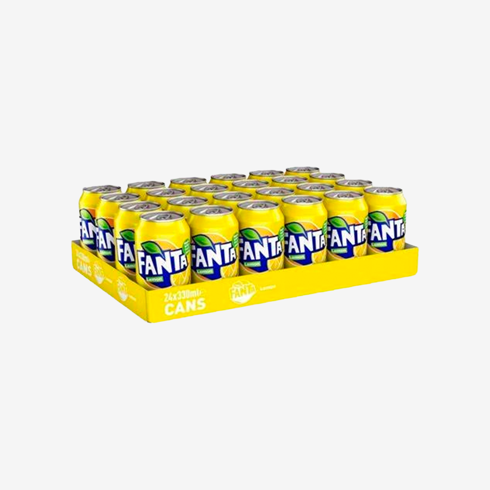 Bebidas Limon Lata Fanta 24 un x 330 ml