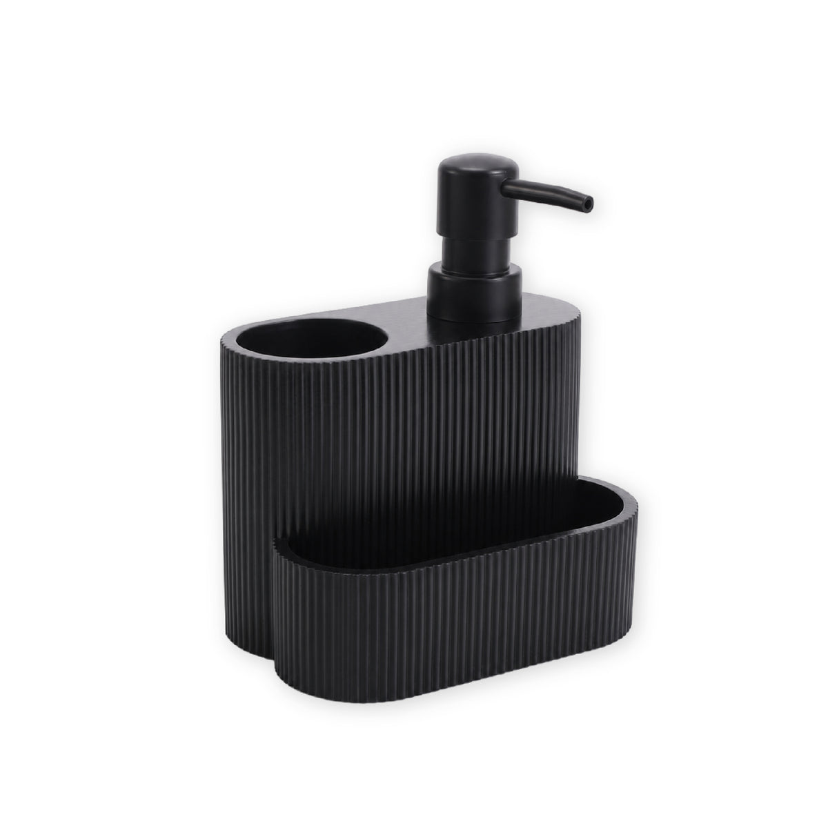 Dispensador de Jabón para Cocina con Base Negro Home Logics 1 un
