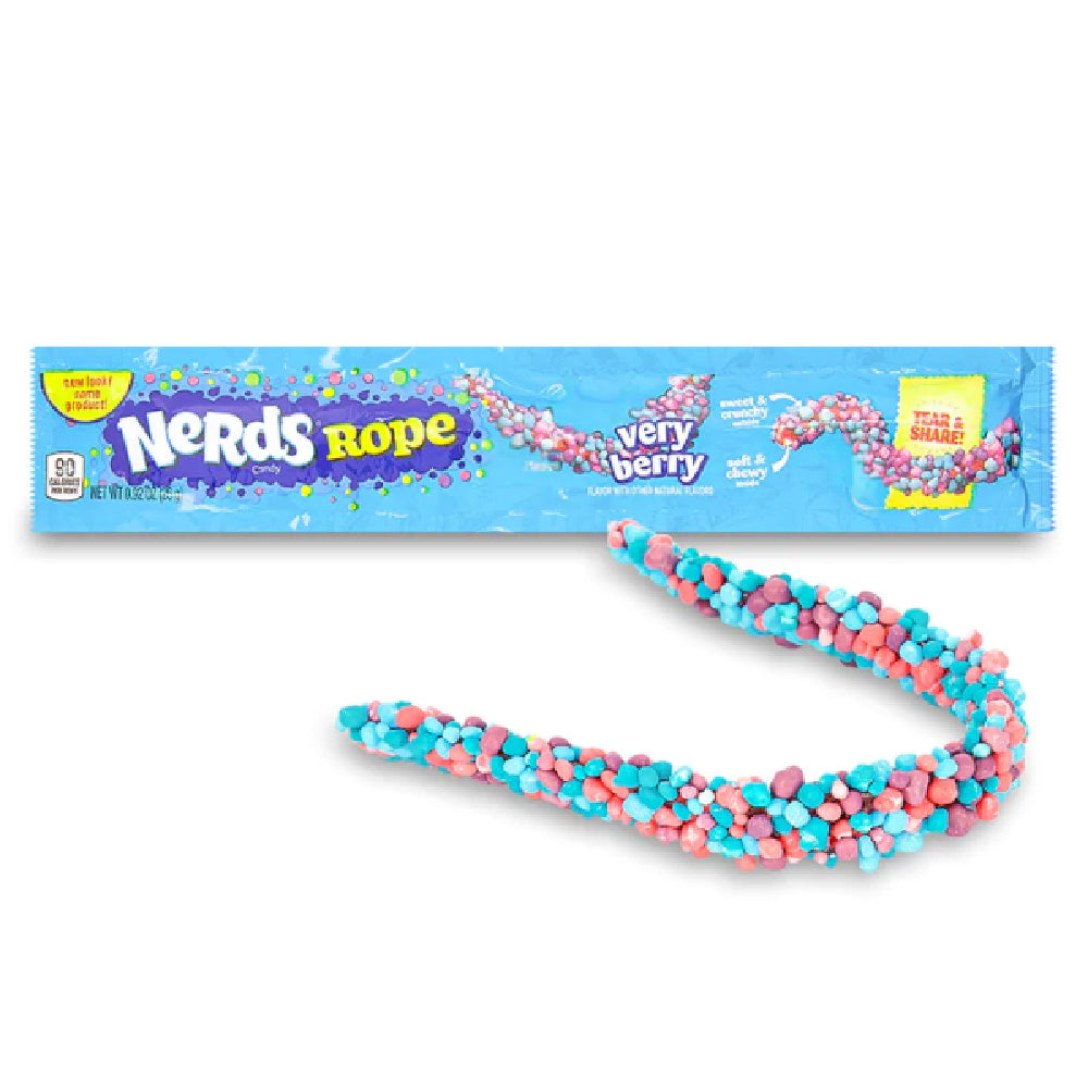 Masticables Very Berry Rope Nerds 24 un x 26 g.