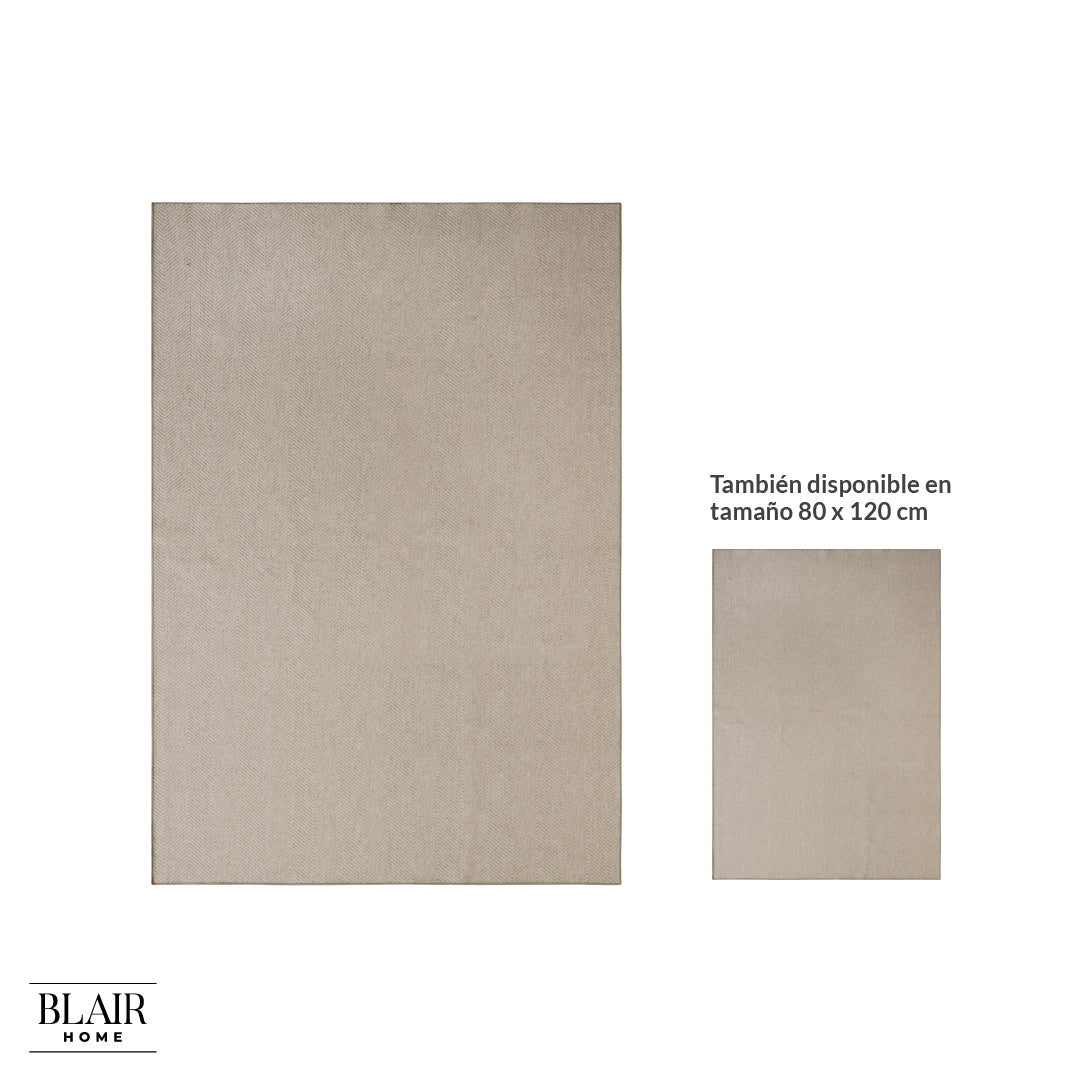 Alfombra Lavable Beige 170 x 240 cm Blair Home 1 un
