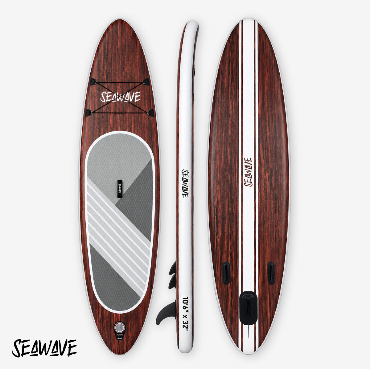 Stand Up Paddle Board 320 cm Wooden Seawave 1 un