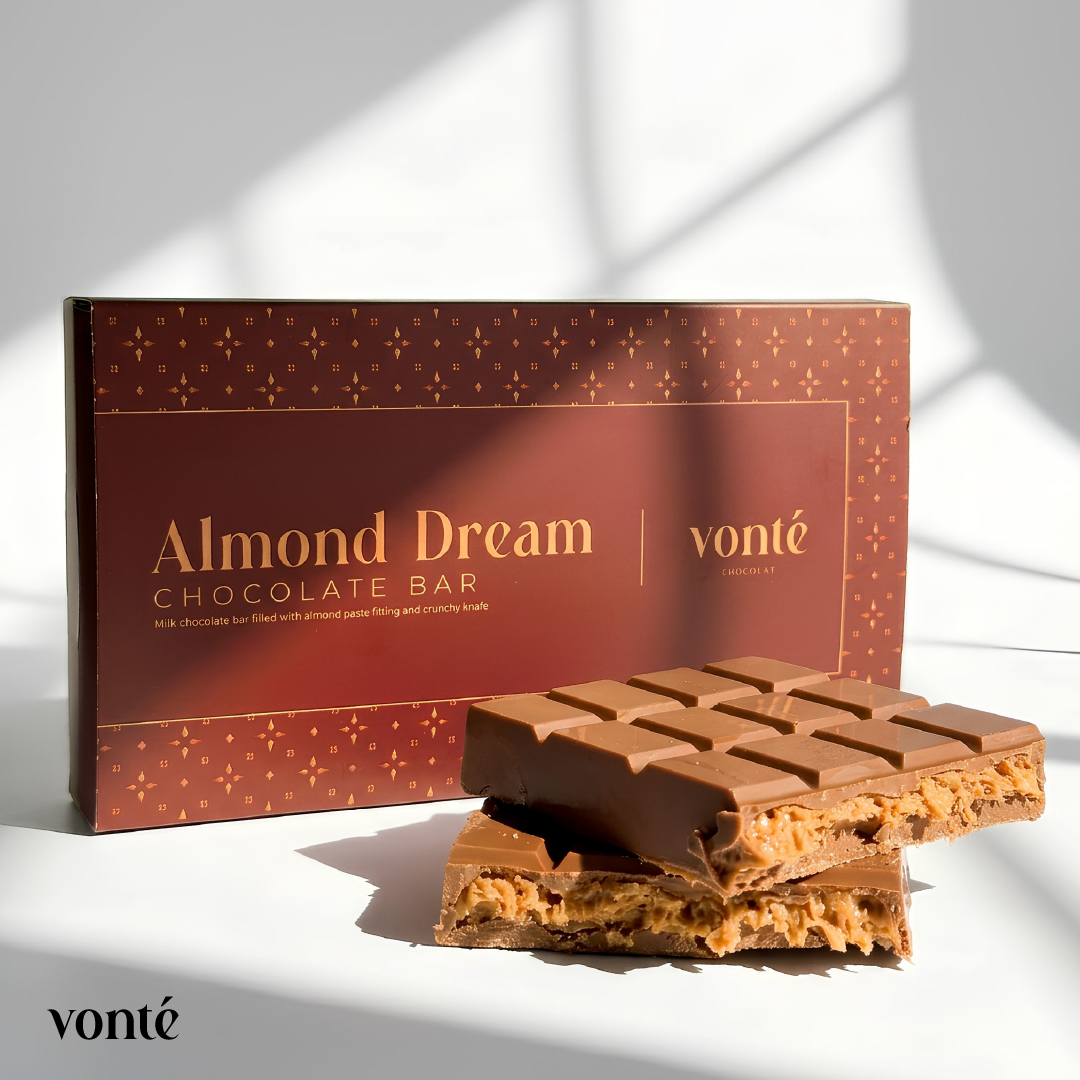 Barra de Chocolate Almond Dream Vonté 245 g