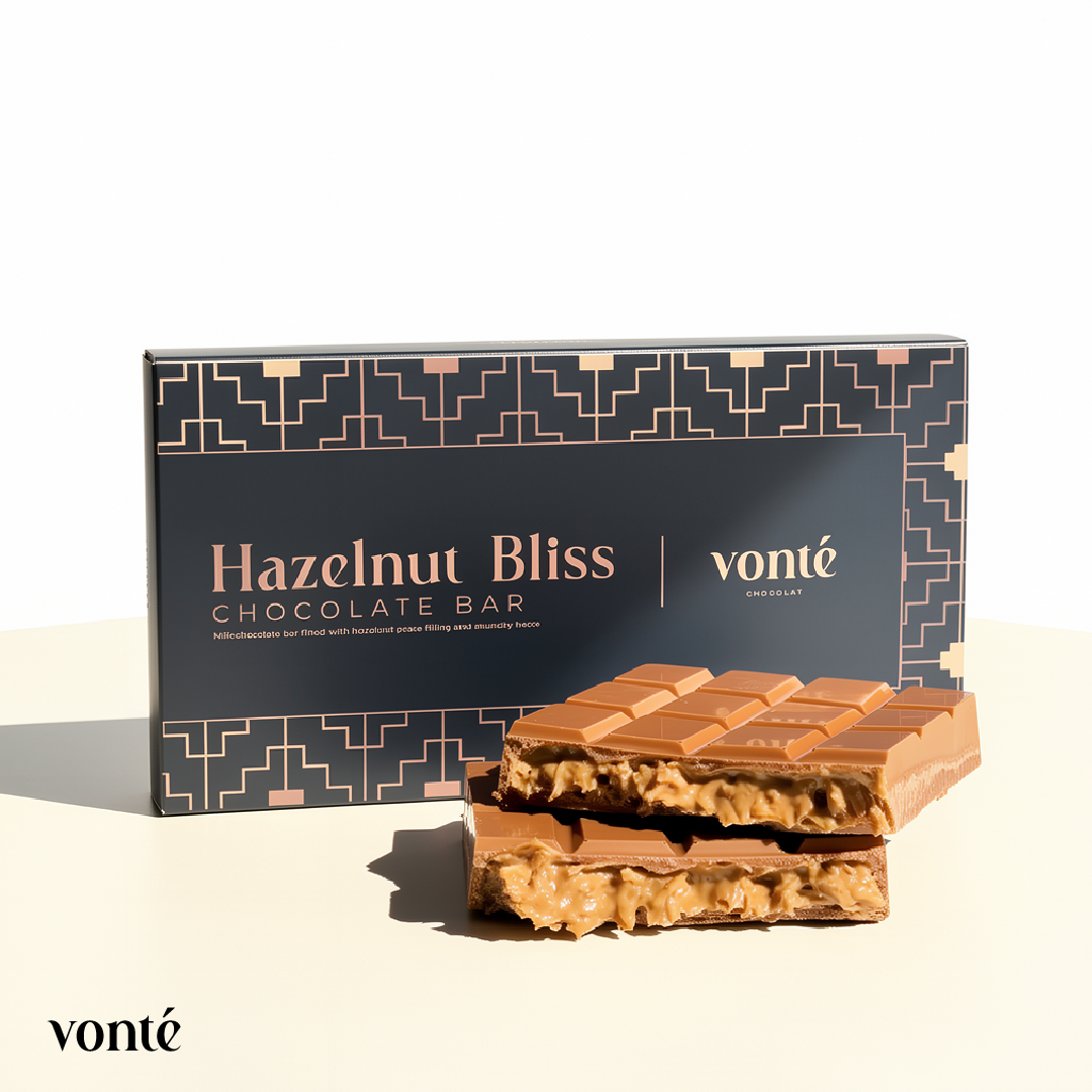 Barra de Chocolate Hazelnut Bliss Vonté 245 g