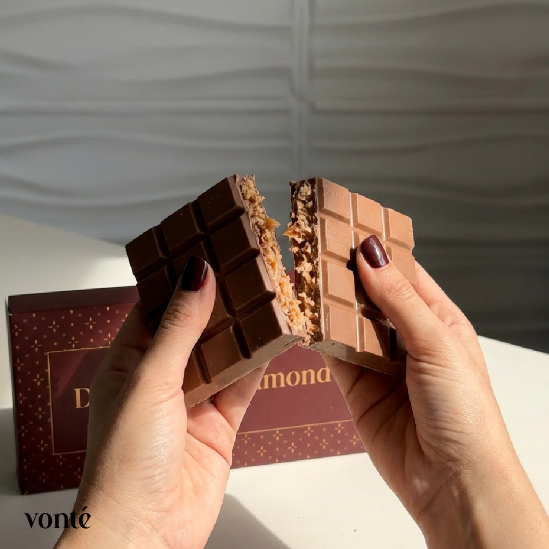 Barra de Chocolate Almond Dream Vonté 245 g