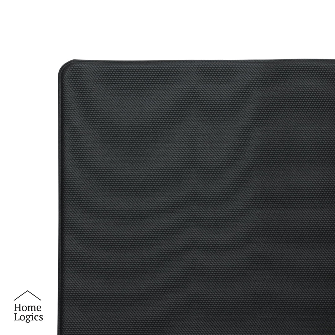 Set 2 Alfombras Anti Fatiga Negro 45x75 cm y 45 x 120 cm 12mm Home Logics 1 un