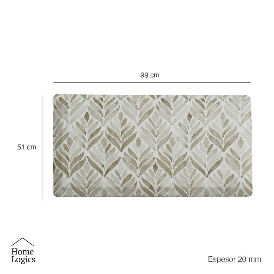 Alfombra Antifatiga Espigas 51 x 99 cm 20mm Home Logics 1 un