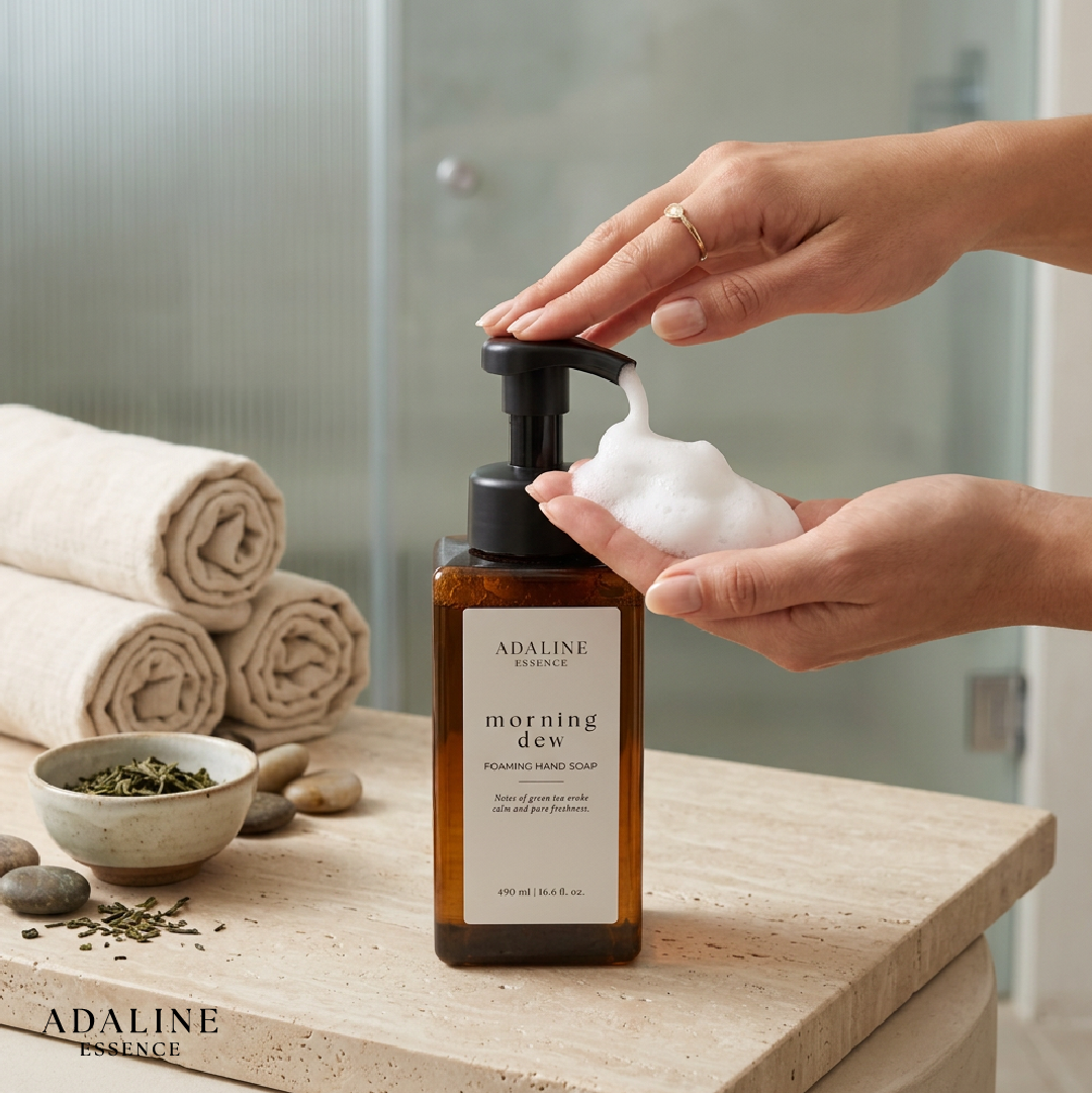 Jabón Espuma Morning Dew Adaline Essence 490 ml