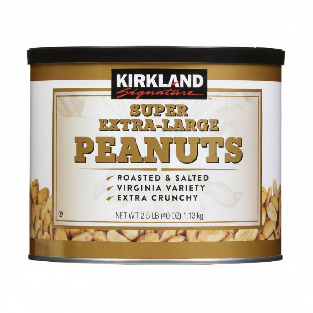 Maní Tostado Salado Extra Grande Kirkland 1.13 kg