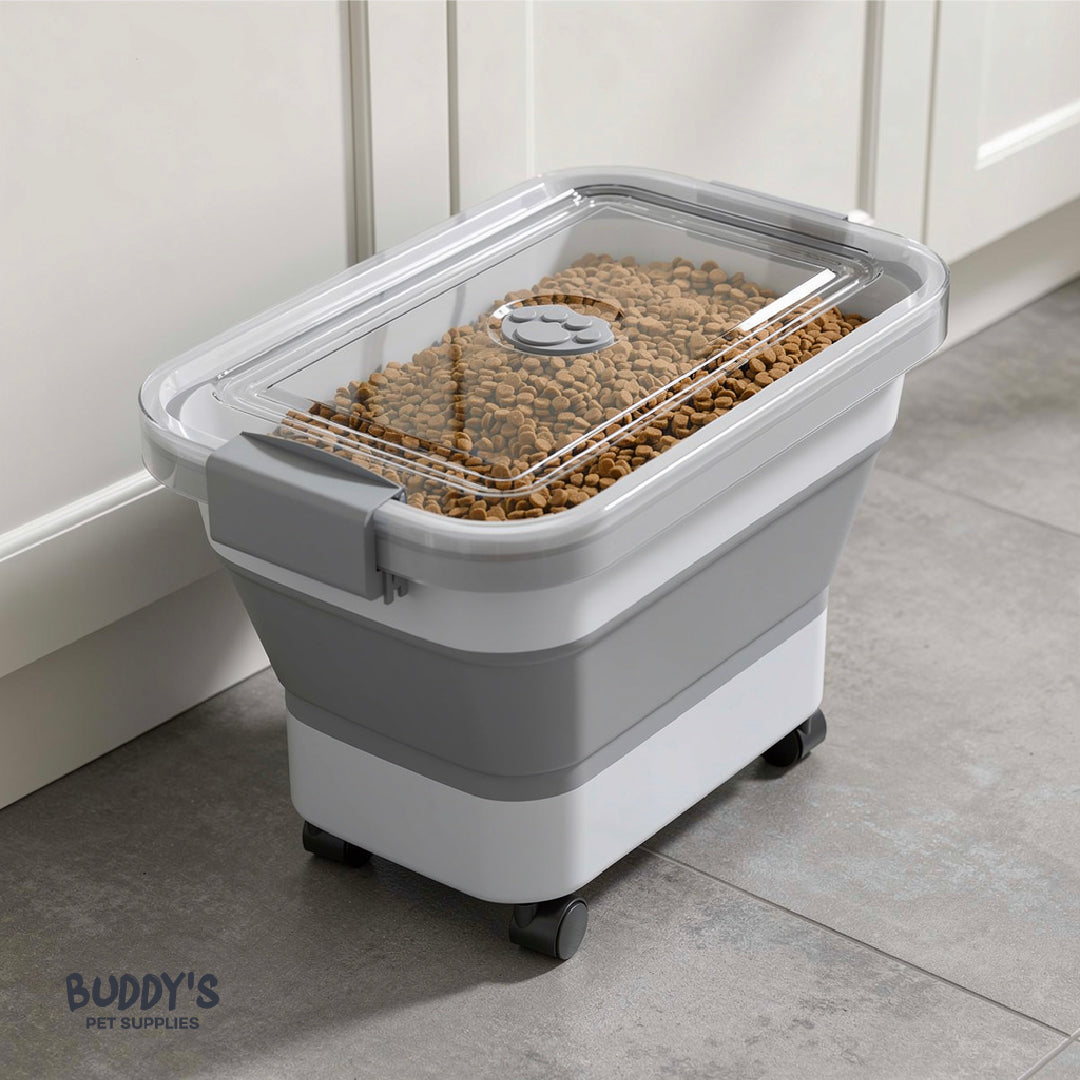 Contenedor Alimento Plegable para Mascotas 30L Buddy´s Pet Supplies 1 un