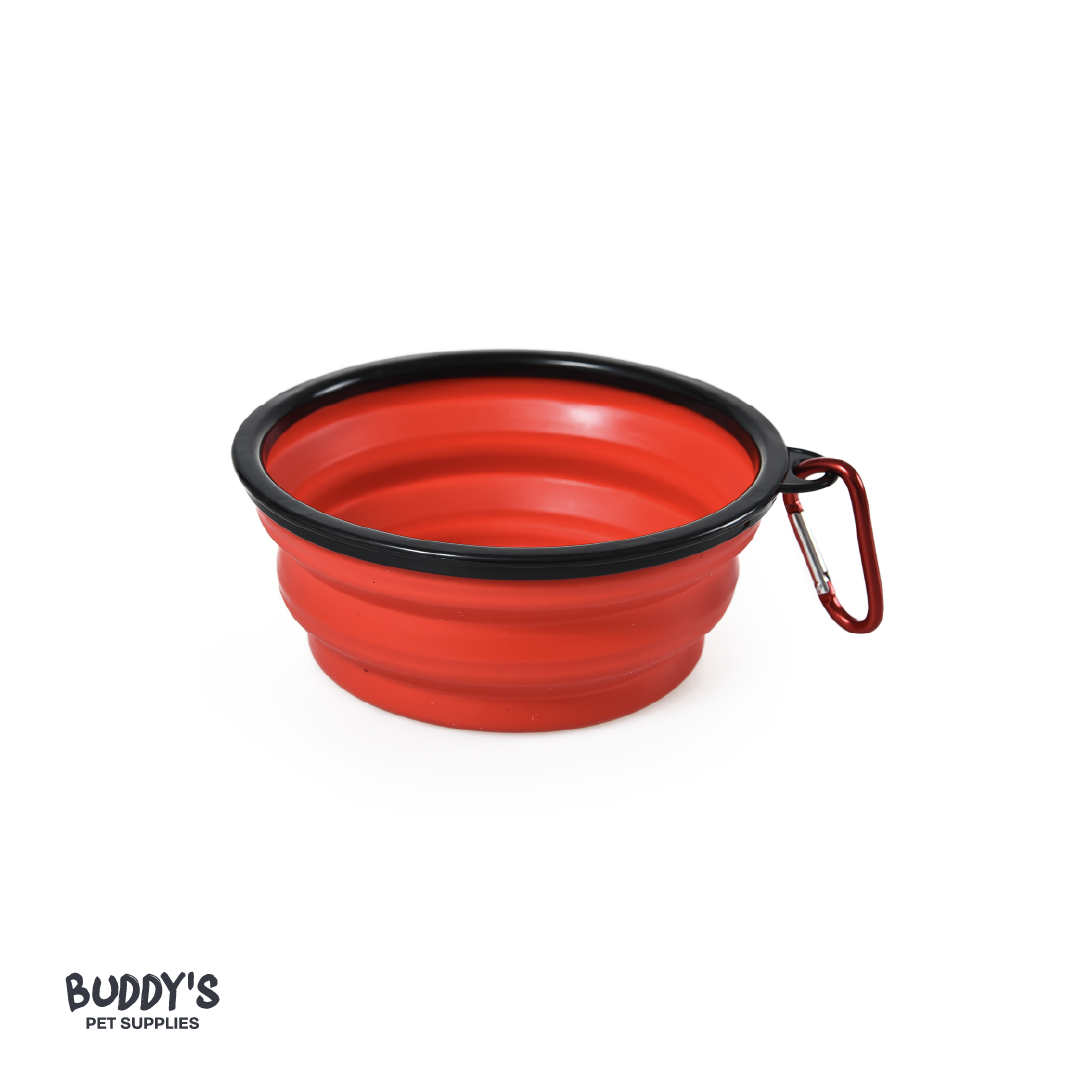 Plato Comida Plegable para Mascotas Buddy´s Pet Supplies 1 un