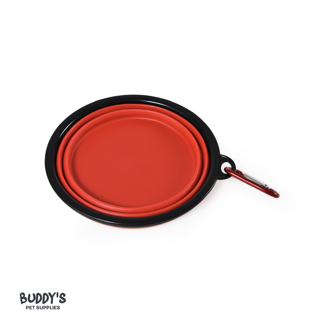 Plato Comida Plegable para Mascotas Buddy´s Pet Supplies 1 un