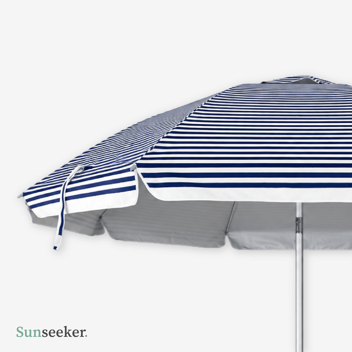 Quitasol de Playa Gray Stripes 2.4m Sunseeker 1 un