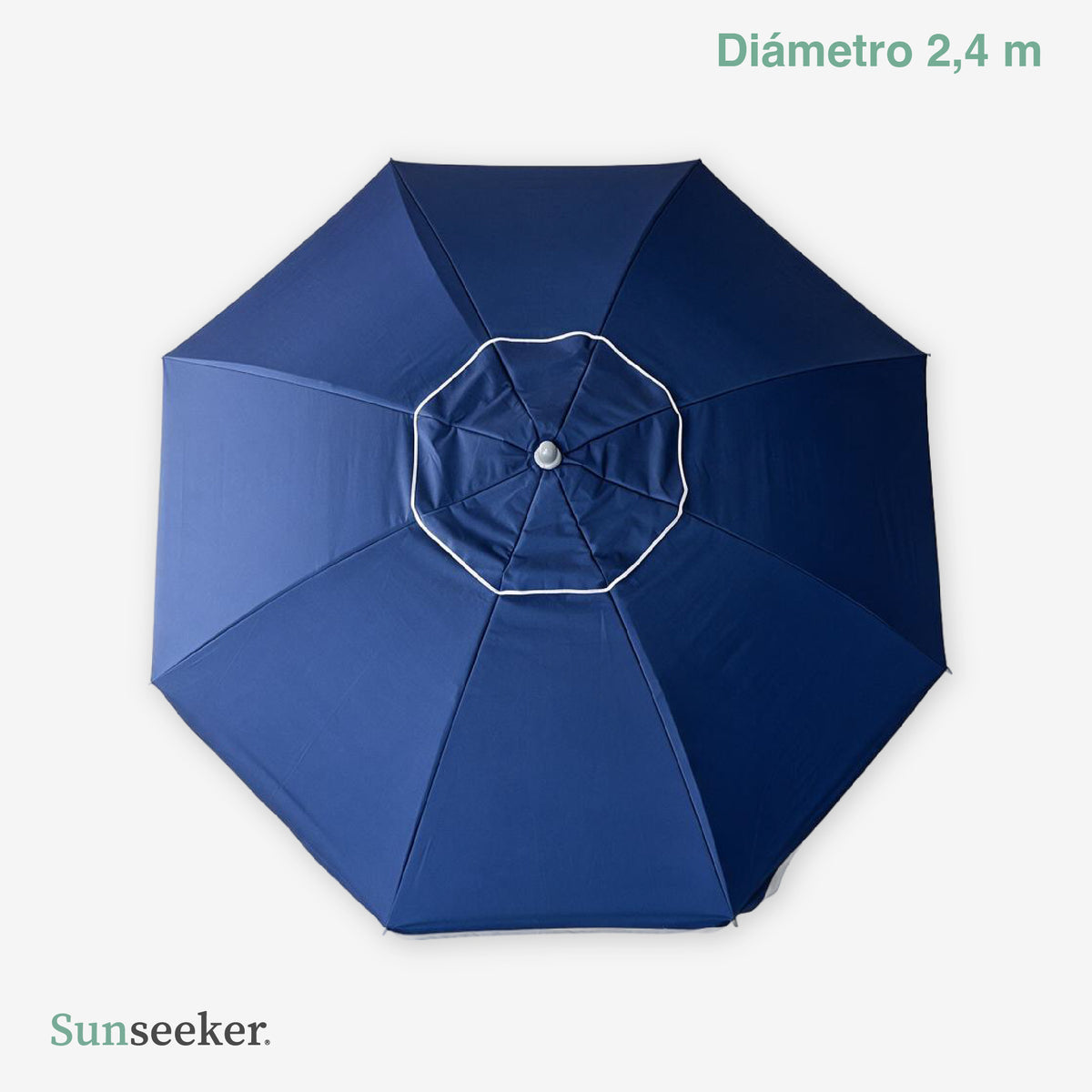 Quitasol de Playa Dark Blue 2.4m Sunseeker 1 un
