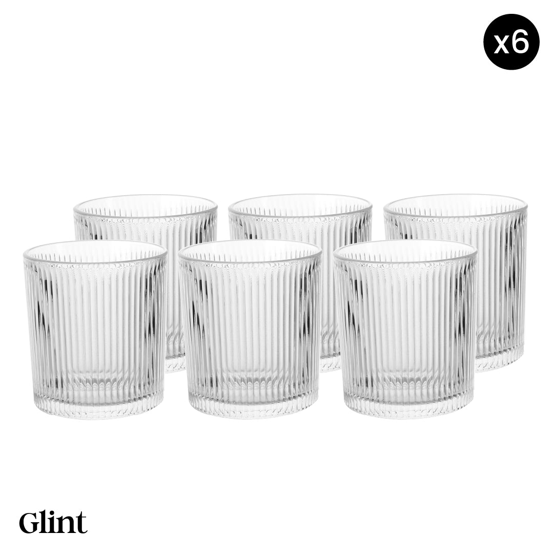 Set 6 vasos vintage - Glint (340 ml)