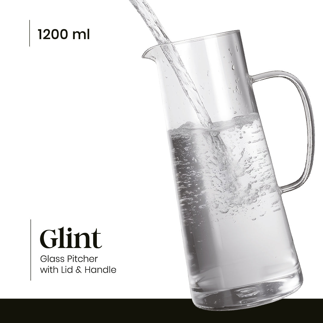 Jarro de agua de vidrio - Glint (1.2 L)