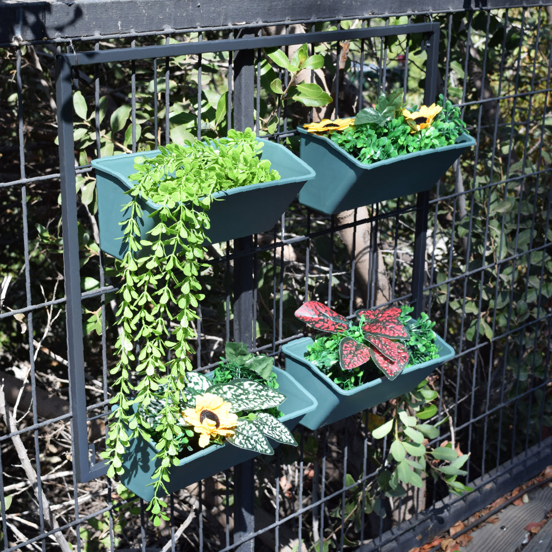 Set 4 Maceteros de Pared SunnyYard 4 un