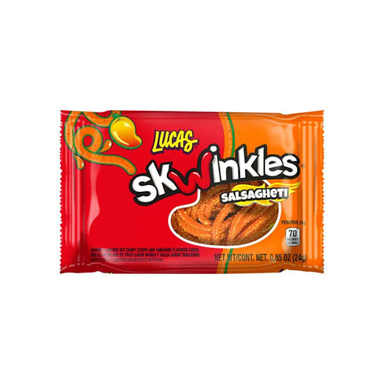 Caramelos Skwinkles Salsaghetti Mango Picante Lucas 24 g