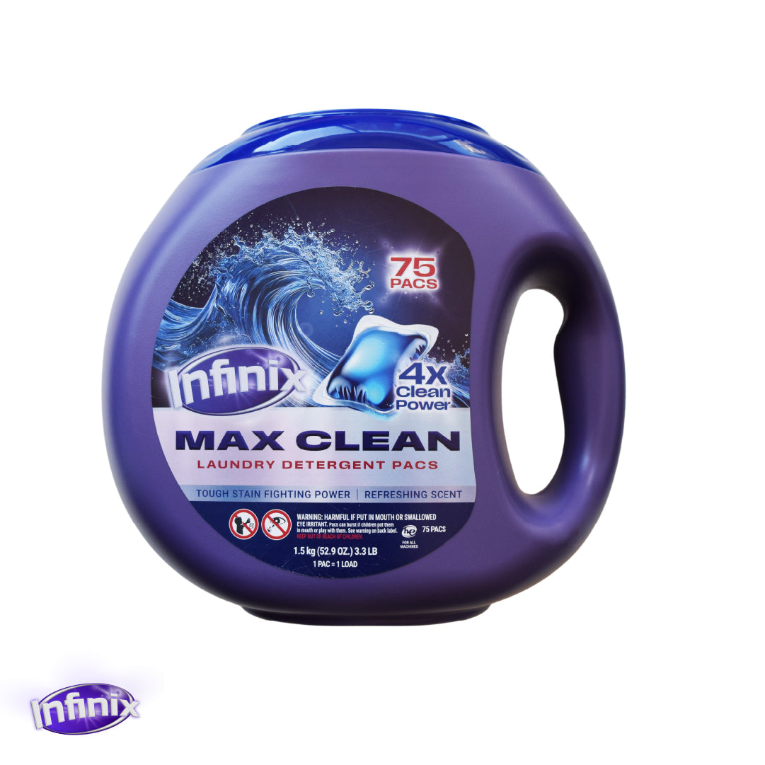 Detergente en Cápsulas Infinix 75 Pods