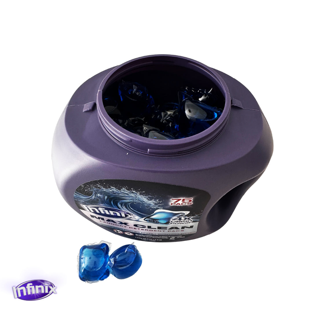 Detergente en Cápsulas Infinix 75 Pods