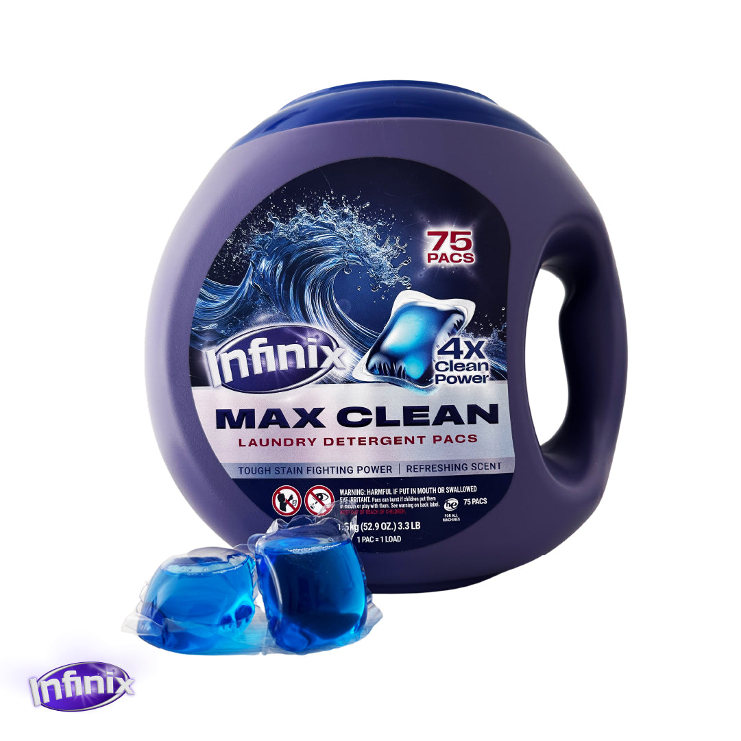 Detergente en Cápsulas Infinix 75 Pods