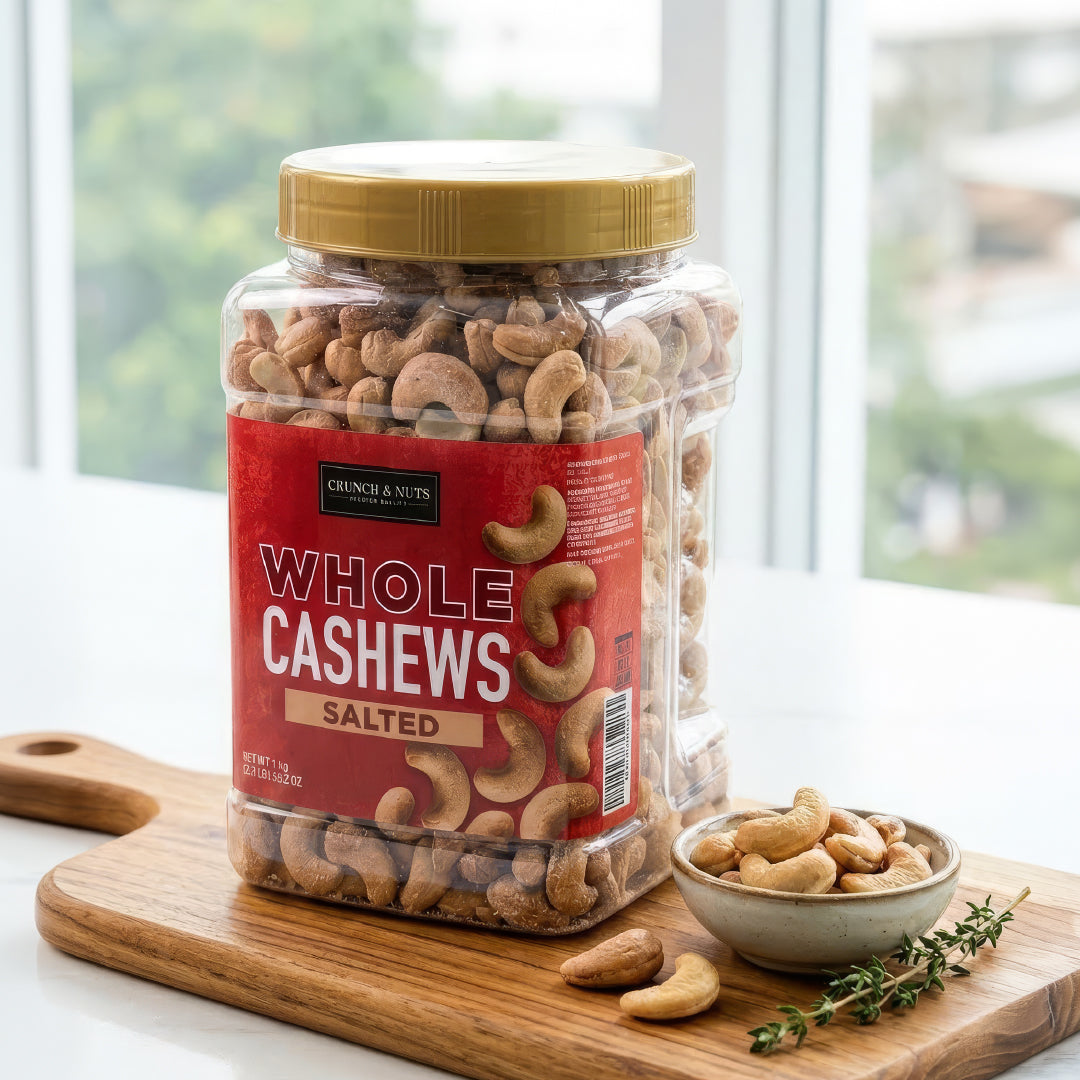 Castañas de Cajú con Sal Crunch & Nuts 1 kg