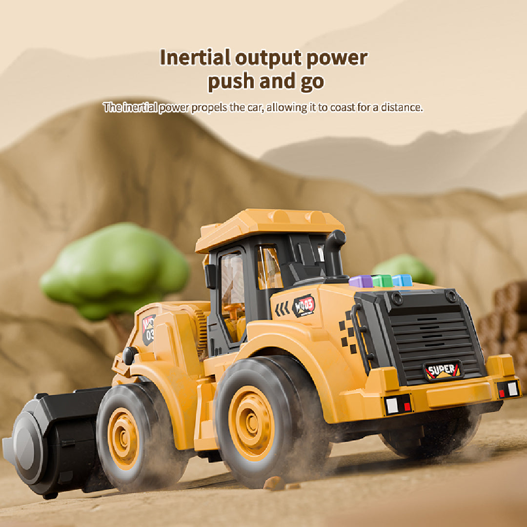 Construction Truck Juego con Luces y Sonido 1 un