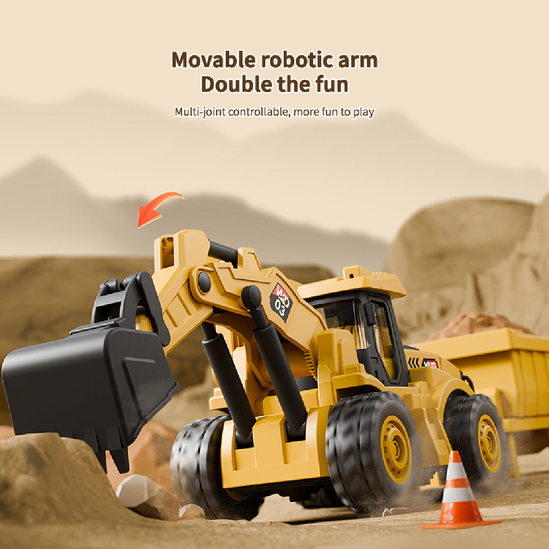 Construction Truck Juego con Luces y Sonido 1 un