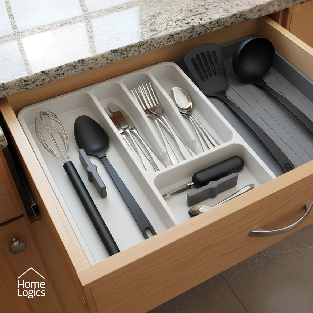 Organizador Expandible de Cubiertos Home Logics 1 un