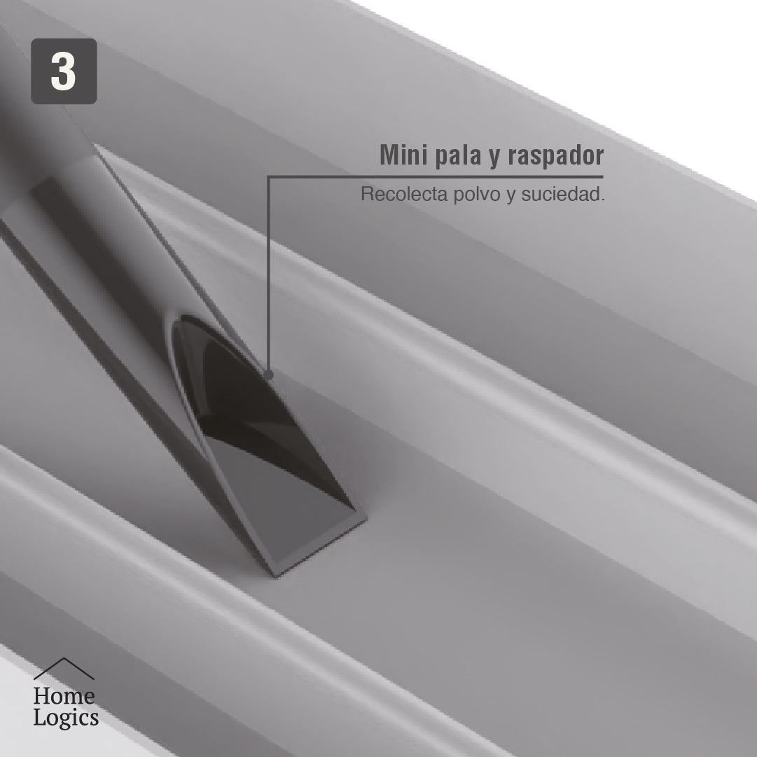 Kit 4 Cepillos Limpieza Detallada Home Logics 1 un