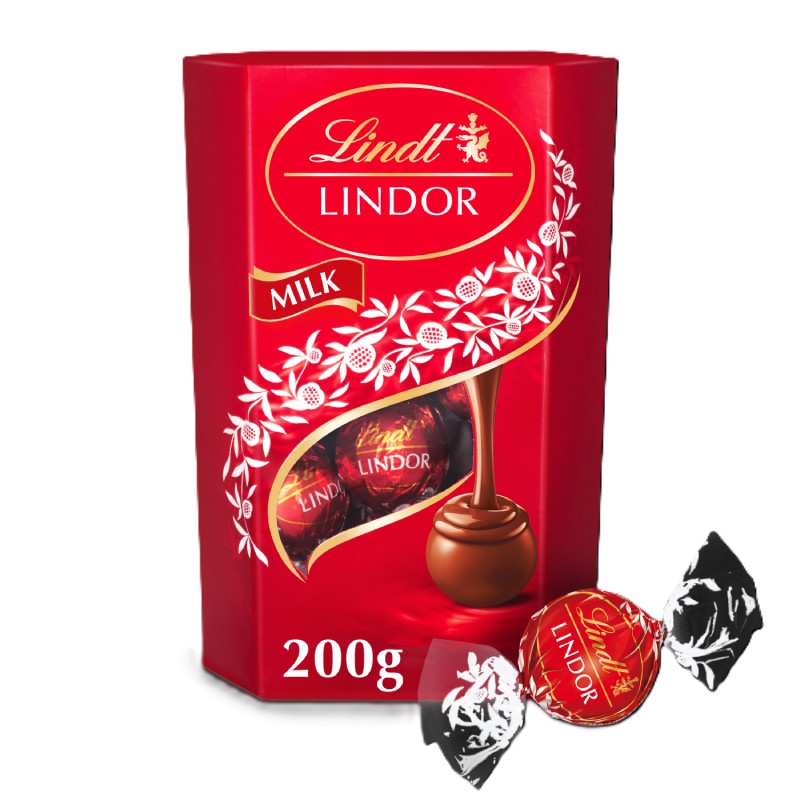 Chocolate Trufas Leche Lindt 200 g