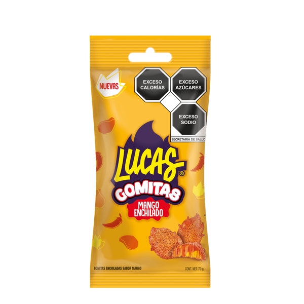 Gomitas Mango Enchilado Lucas 70 g