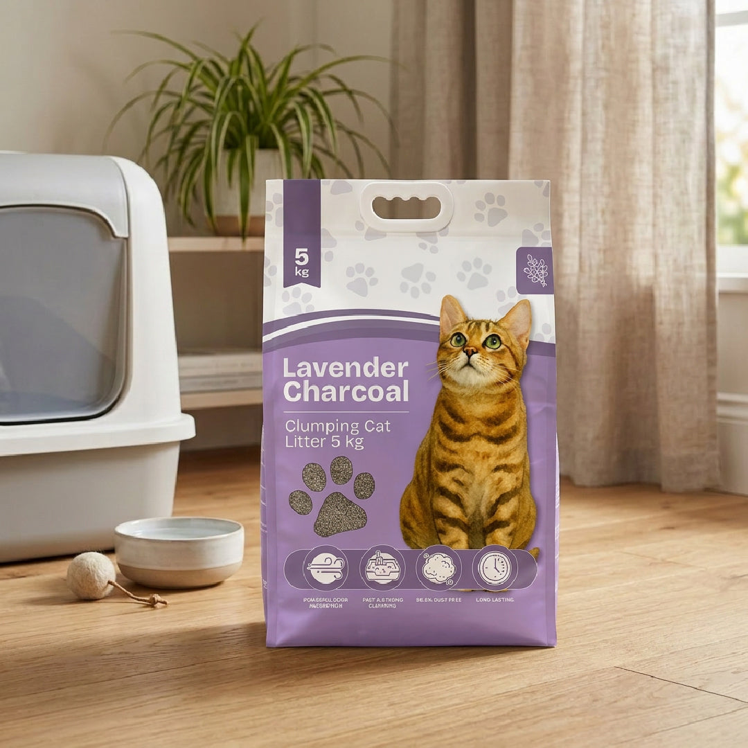 Arena Sanitaria para Gatos Lavanda 5 kg 1 un