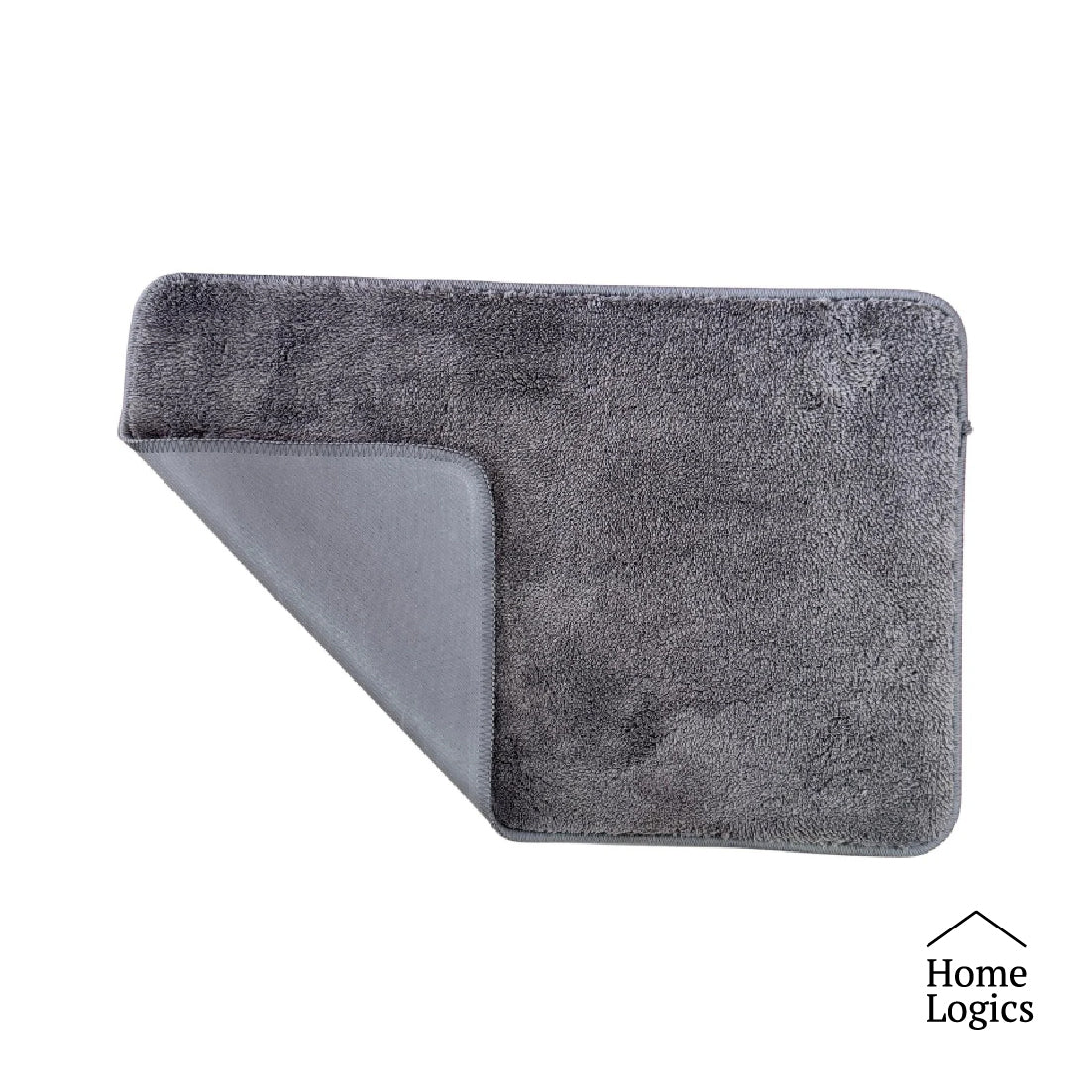 Alfombra Baño Fur Surface Gris 4mm Home Logics 1 un
