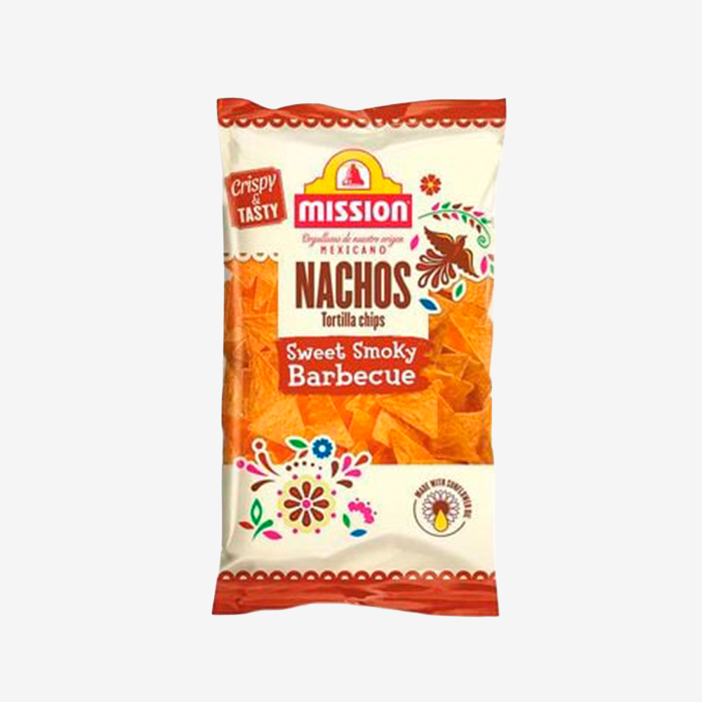 Nachos Sabor BBQ Mission 175 g