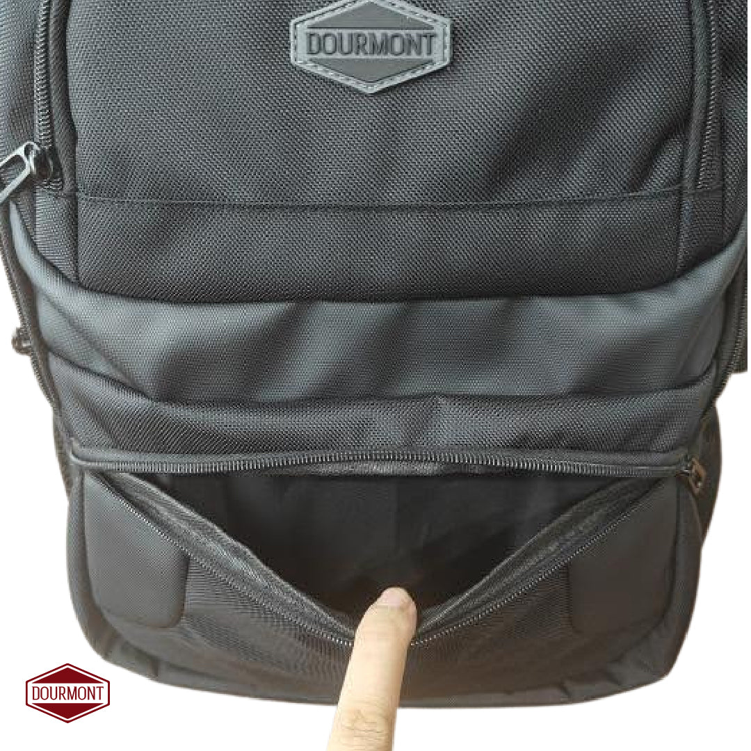 Mochila Ejecutiva Vertex Black Dourmont 1 un