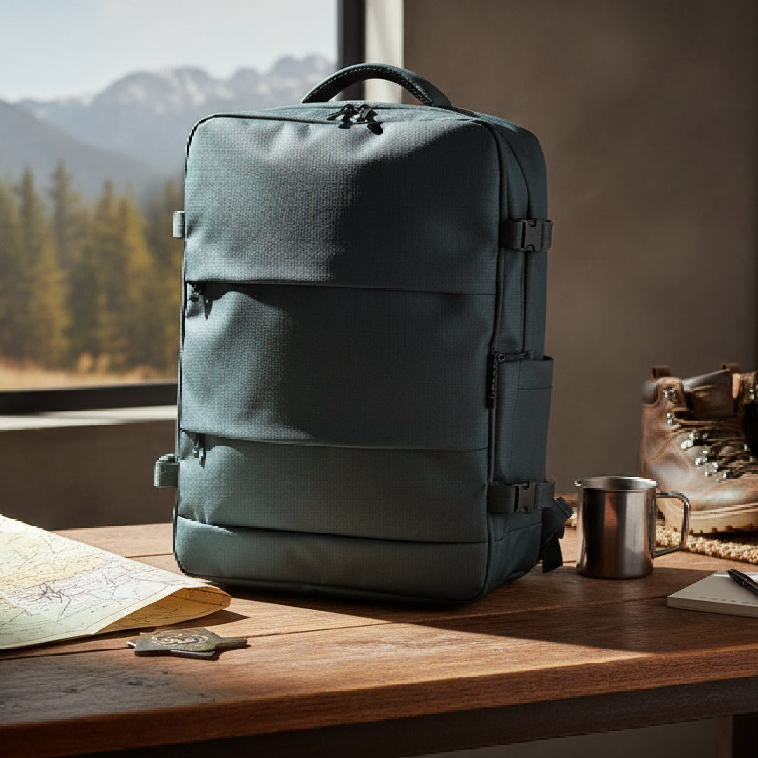 Mochila Viaje Nomad Black Dourmont 1 un