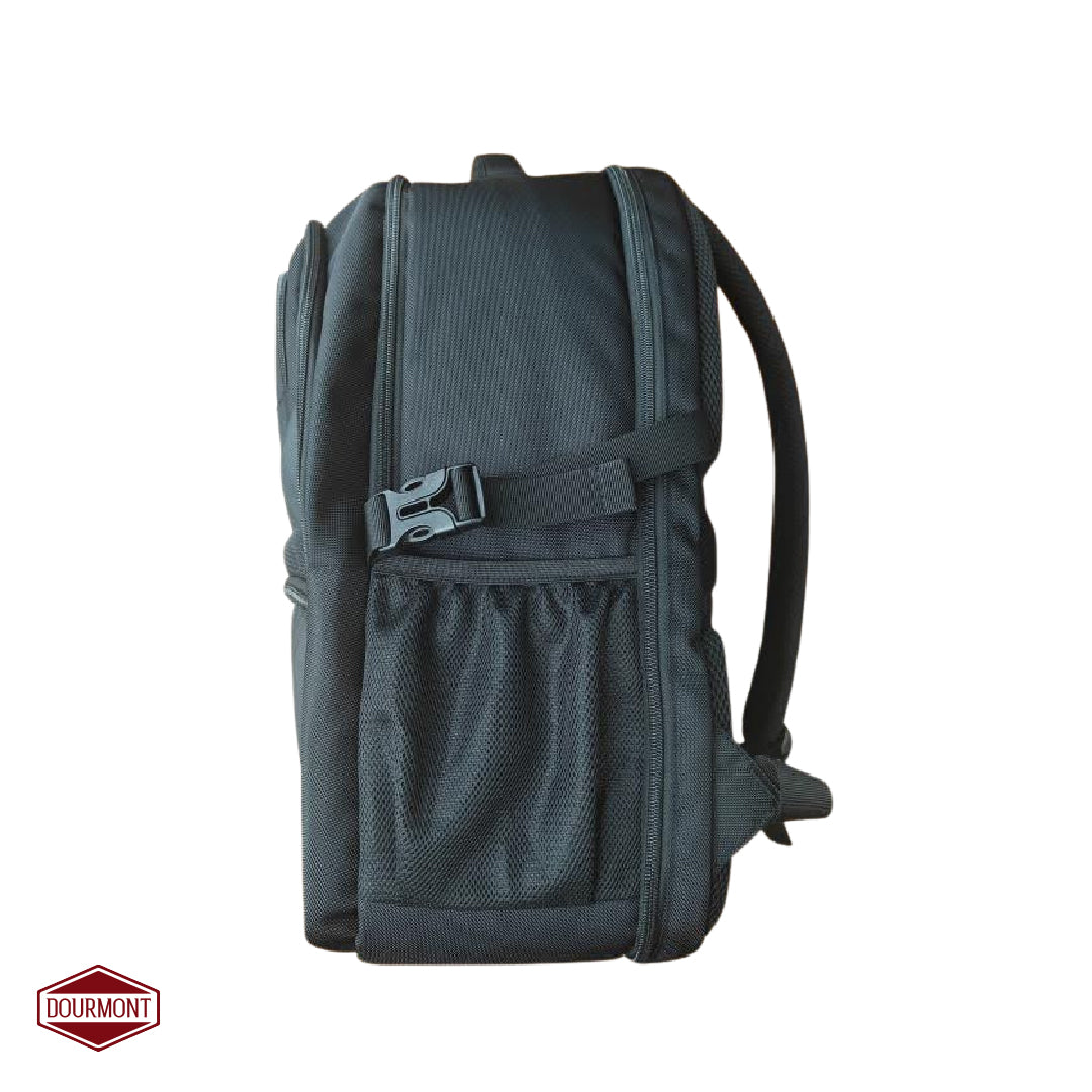 Mochila Ejecutiva Vertex Black Dourmont 1 un