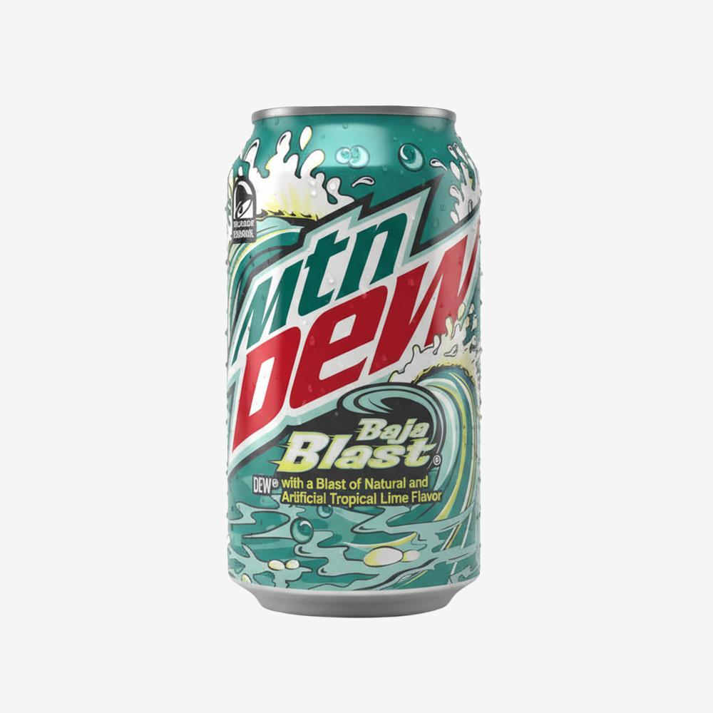 Bebidas Baja Blast Lata Mtn Dew 12 un x 355 ml