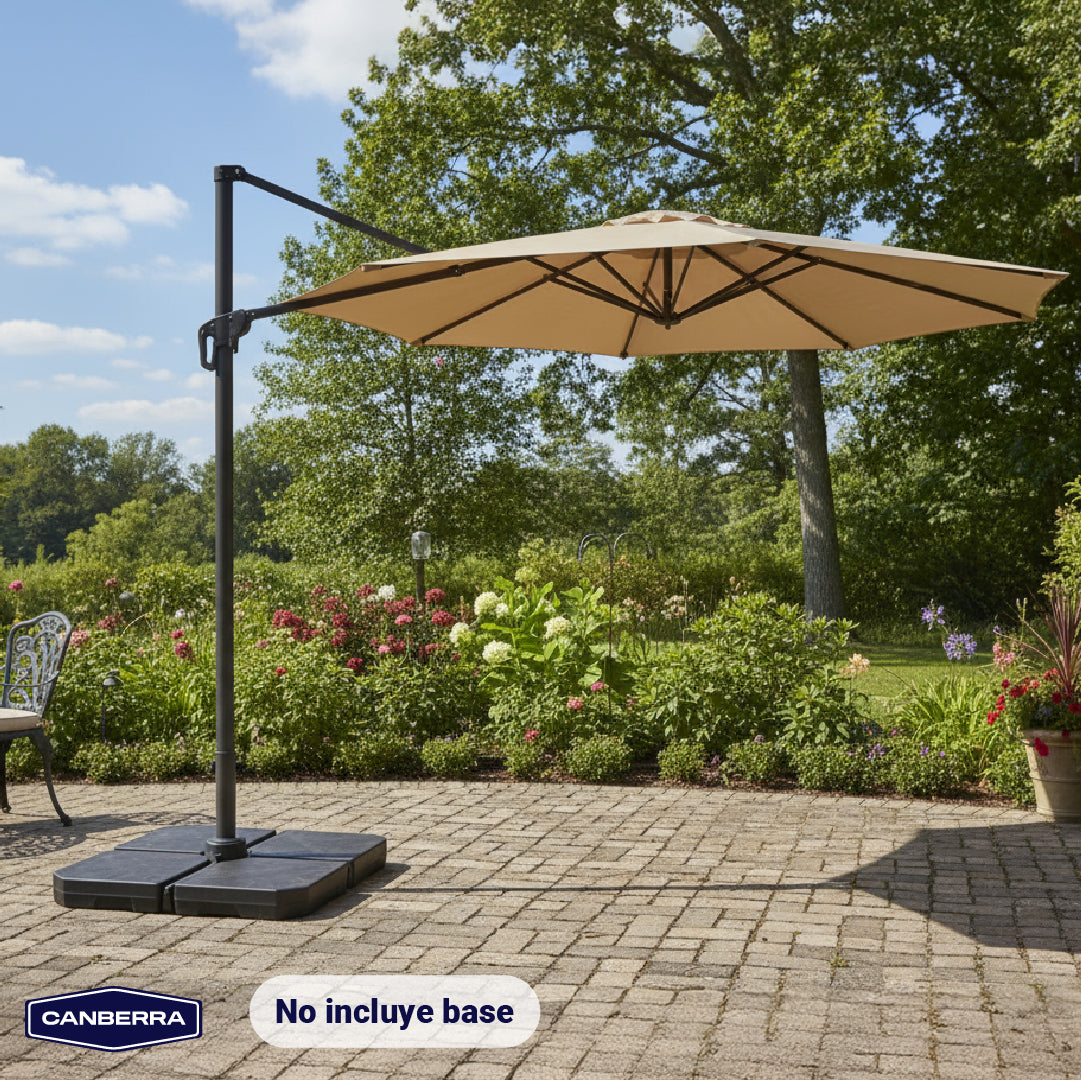 Quitasol de Terraza Aluminio Toscana 3m 360° Canberra 1 un