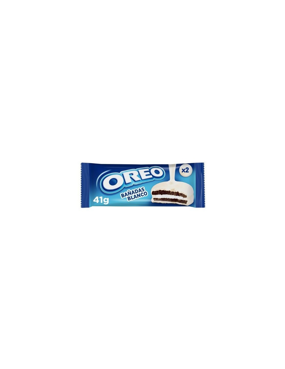 Galletas Bañadas en Chocolate Blanco Oreo 41 g