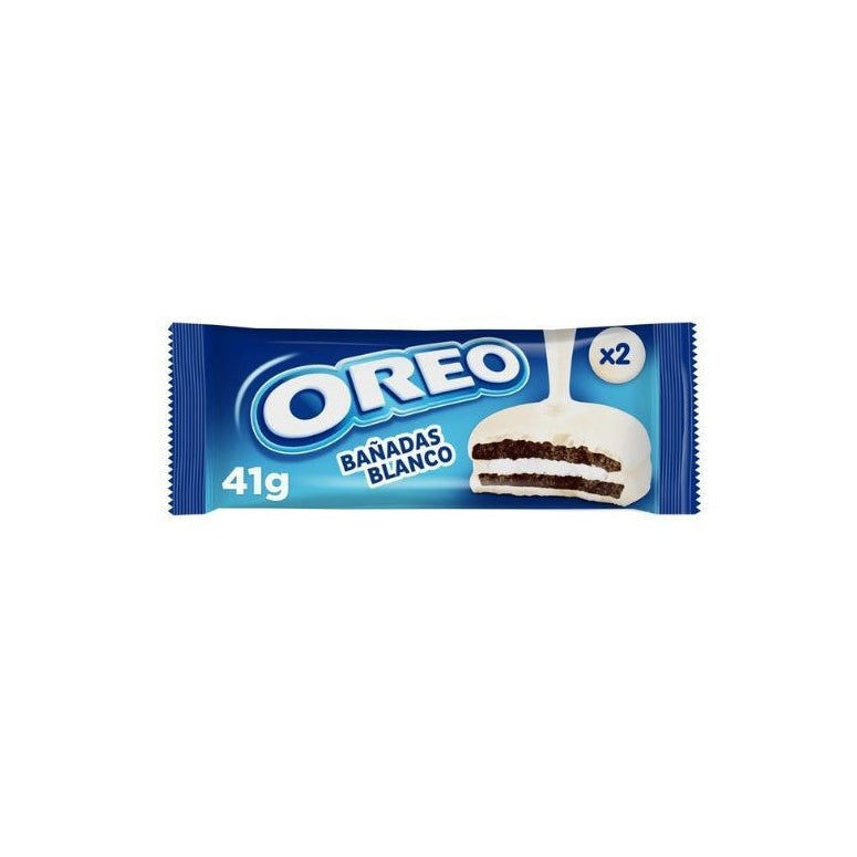 Galletas Bañadas en Chocolate Blanco Oreo 41 g